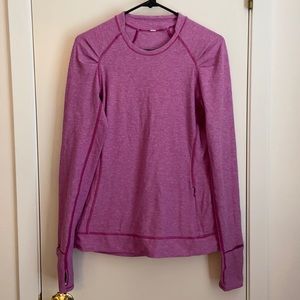Lululemon long sleeve thick/winter top